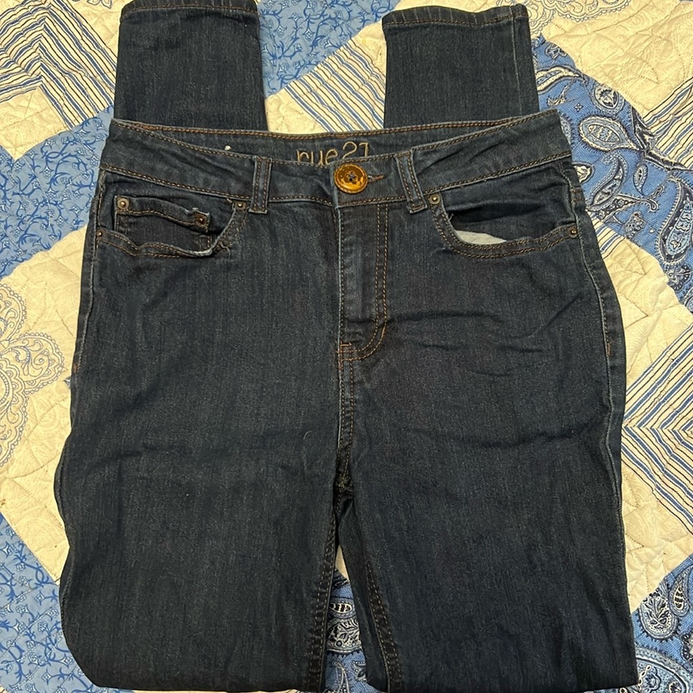 Woman’s denim high rise leggings